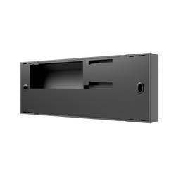 Aplique Encanta 6 W IP54, CCT (temperatura de color ajustable), de superficie, asimétrico, negro – foto 5