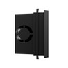 Aplique Encanta 6 W IP54, CCT (temperatura de cor ajustável), de encastrar, assimétrico, preto – foto 2