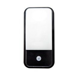 Aplique Enigo Rectangular 20 W 4000 K IP54, con detector, blanco – foto 5