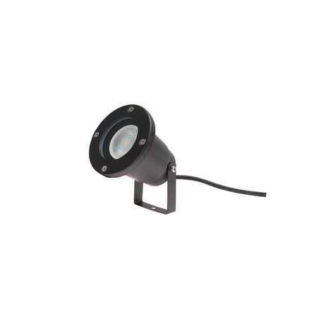 Garden light Flori GU10 IP65, adjustable, black – SLIP012012