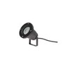 Garden light Flori GU10 IP65, adjustable, black – SLIP012012