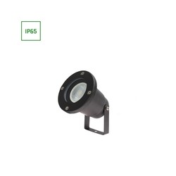 Luminaria de jardín Flori GU10 IP65, orientable, negro – SLIP012012 – foto 5