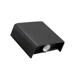 Vägglampa Lunarix 1 Down 2 W IP54, CCT (justerbar färgtemperatur), svart