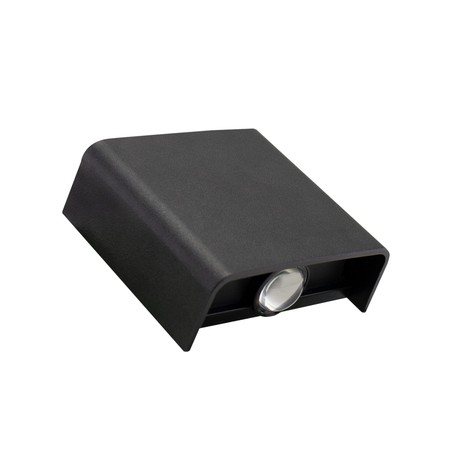 Wall light Lunarix 1 Down 2 W IP54, CCT (adjustable colour temperature), black