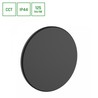 Applique Piatta 12 W IP44, CCT (temperatura di colore regolabile), rotondo, nero