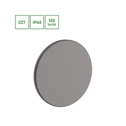 Απλίκα Piatta 12 W IP44, CCT (ρυθμιζόμενη θερμοκρασία χρώματος), στρογγυλό – φωτογραφία 3