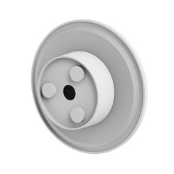 Aplique Piatta 12 W IP44, CCT (temperatura de cor ajustável), redondo, branco – foto 6