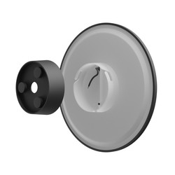 Applique Piatta 18 W IP44, CCT (temperatura di colore regolabile), rotondo, nero – foto 5