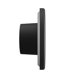Applique Piatta 9 W IP44, CCT (temperatura di colore regolabile), rotondo, nero
