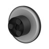 Wall light Piatta 9 W IP44, CCT (adjustable colour temperature), round, black – photo 7