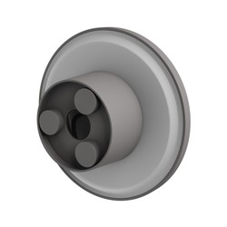 Wall light Piatta 9 W IP44, CCT (adjustable colour temperature), round – photo 2