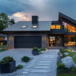 Aplique Piatta 9 W IP44, CCT (temperatura de cor ajustável), redondo – foto 4