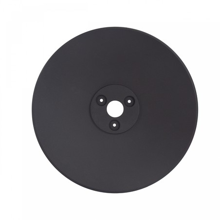 Монтажная пластина Piatta 12 W, круглый, чёрный