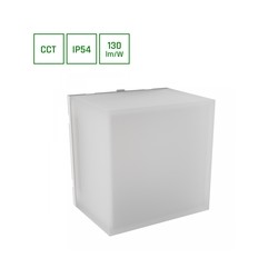 Applique Scatollo 5 W IP54, CCT (temperatura di colore regolabile), bianco – foto 3