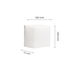Aplique Scatollo 5 W IP54, CCT (temperatura de color ajustable), blanco – foto 8