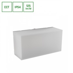 Wall light Scatolo 8 W IP54, CCT (adjustable colour temperature), white