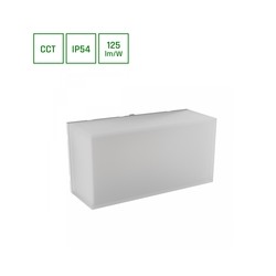 Applique Scatolo 8 W IP54 CCT (température réglable) blanche – photo 2