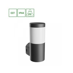 Wandlamp Stella 6 W GU10 IP44, CCT (instelbare kleurtemperatuur), rond, zwart – SLI003057CCT_PW – foto 3