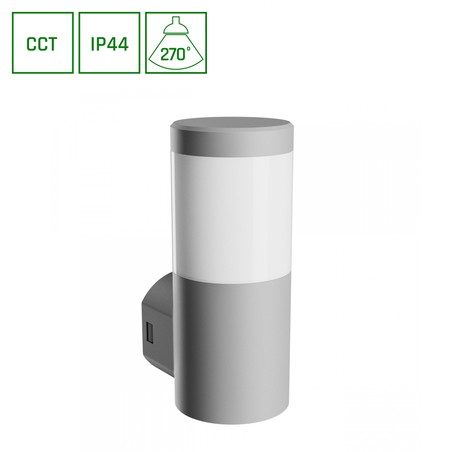 Aplique Stella 6 W GU10 IP44, CCT (temperatura de cor ajustável), redondo – SLI003058CCT_PW