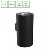Wall light Torre 18 W IP54, CCT (adjustable colour temperature), round, black – SLI003022CCT_PW