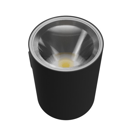 Applique Torre 9 W IP54 CCT (température réglable) ronde noire – SLI003021CCT_PW