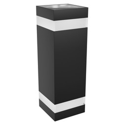 Απλίκα Torre 18 W IP54, CCT (ρυθμιζόμενη θερμοκρασία χρώματος), τετράγωνο, μαύρο – SLI003028CCT_PW – φωτογραφία 3