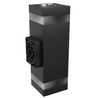 Vägglampa Torre 18 W IP54, CCT (justerbar färgtemperatur), fyrkantig, svart – SLI003028CCT_PW – foto 4