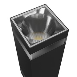 Wall light Torre 18 W IP54, CCT (adjustable colour temperature), square, black – SLI003028CCT_PW – photo 7