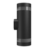 Vägglampa Torre 18 W IP54, CCT (justerbar färgtemperatur), rund, svart – SLI003026CCT_PW – foto 6