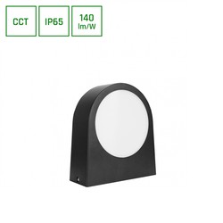Απλίκα Versa 15 W IP65, CCT (ρυθμιζόμενη θερμοκρασία χρώματος), μαύρο