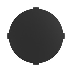 Applique LED da esterno Verto Cup 10 W IP65, CCT (temperatura di colore regolabile), rotondo, nero