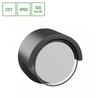 LED-buitenwandlamp Verto Edge 10 W IP65, CCT (instelbare kleurtemperatuur), rond, zwart