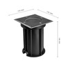 Садовый светильник Lukka Connect Driveway GU10 IP67, питания, квадратный, серый – фото 2