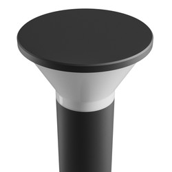 Luminária de jardim Stella 6 W GU10 IP44, CCT (temperatura de cor ajustável), redondo, preto – SLI003055CCT_PW – foto 4