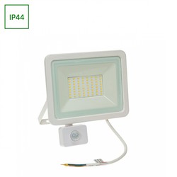 LED floodlight Noctis Lux 2 50 W 6000 K IP44, with sensor, white – photo 4