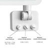 LED floodlight Noctis Lux 2 50 W 6000 K IP44, with sensor, white – photo 6