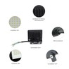 Naświetlacz LED Noctis Lux 3 10 W 6000 K IP65, czarny – zdjęcie 8