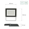 Naświetlacz LED Noctis Lux 3 50 W 6000 K IP65, czarny – zdjęcie 5