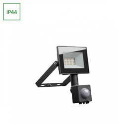 Proyector LED Noctis Lux 4 10 W 6000 K IP44, con detector, negro – foto 5