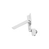 Proiettore LED Noctis Lux 4 10 W 6000 K IP44, con sensore, bianco