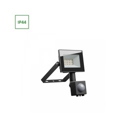 Proyector LED Noctis Lux 4 10 W 4000 K IP44, con detector, negro – foto 4