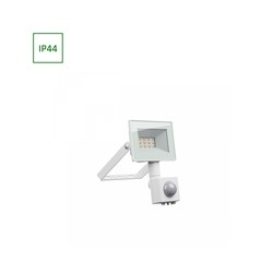 LED floodlight Noctis Lux 4 10 W 4000 K IP44, with sensor, white – photo 5