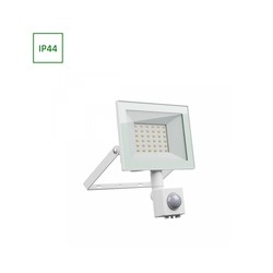 LED floodlight Noctis Lux 4 30 W 6000 K IP44, with sensor, white – photo 4