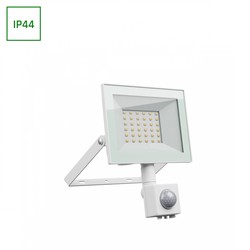 LED-schijnwerper Noctis Lux 4 30 W 6000 K IP44, met bewegingsmelder, wit – foto 5