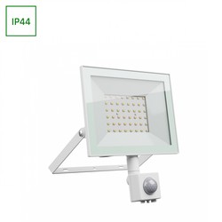 LED floodlight Noctis Lux 4 50 W 4000 K IP44, with sensor, white – photo 4