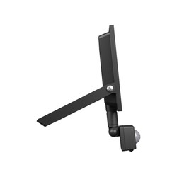 LED-strålkastare Noctis Lux 4 50 W 3000 K IP44, med rörelsedetektor, svart