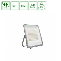 LED floodlight Noctis Max 100 W IP65, CCT (adjustable colour temperature), grey