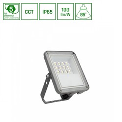 LED-Strahler Noctis Max 10 W IP65, CCT (Farbtemperatur einstellbar), grau