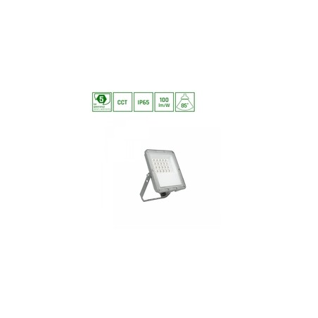 Proyector LED Noctis Max 20 W IP65, CCT (temperatura de color ajustable), gris