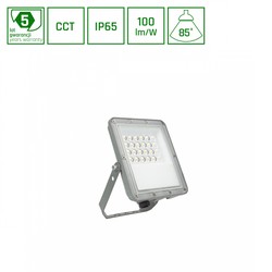 LED floodlight Noctis Max 20 W IP65, CCT (adjustable colour temperature), grey – photo 2
